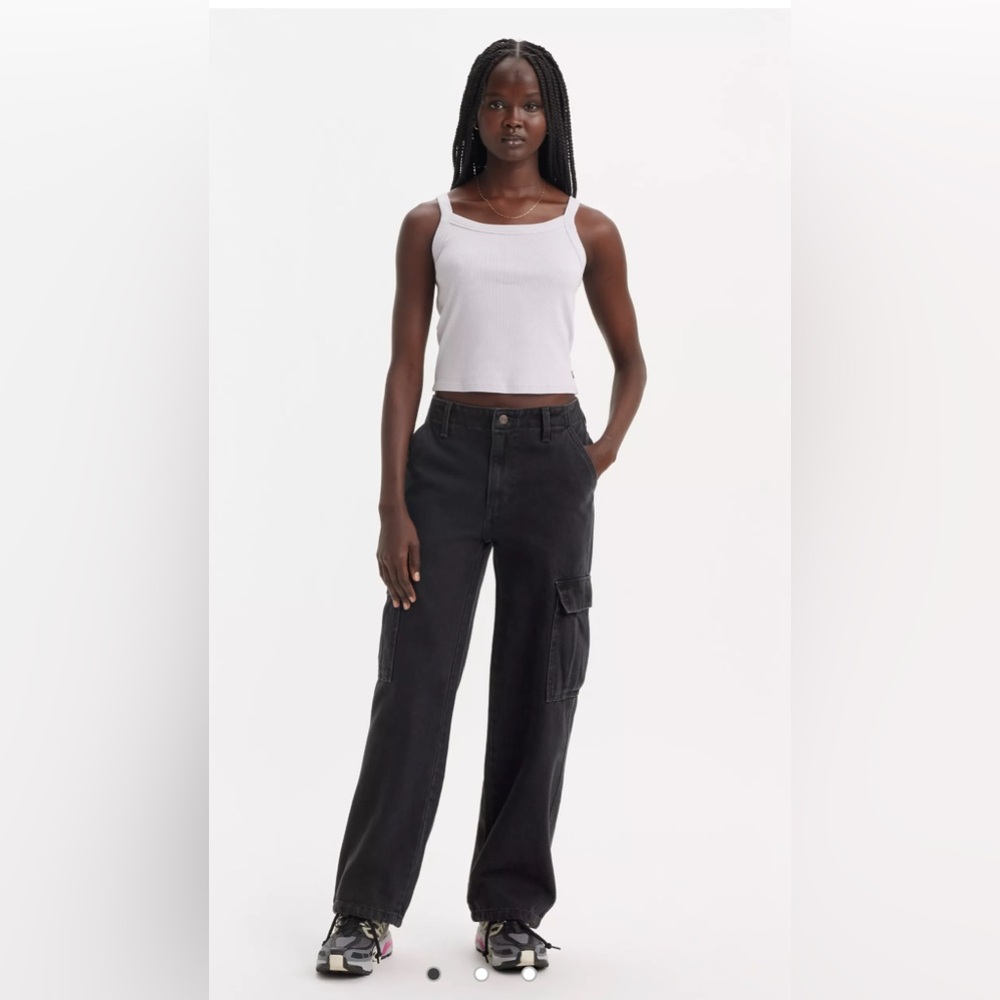 NWT Levi's '94 Baggy Cargo Wide Leg Pants Jeans Women’s Size 32 NEW W/Tags